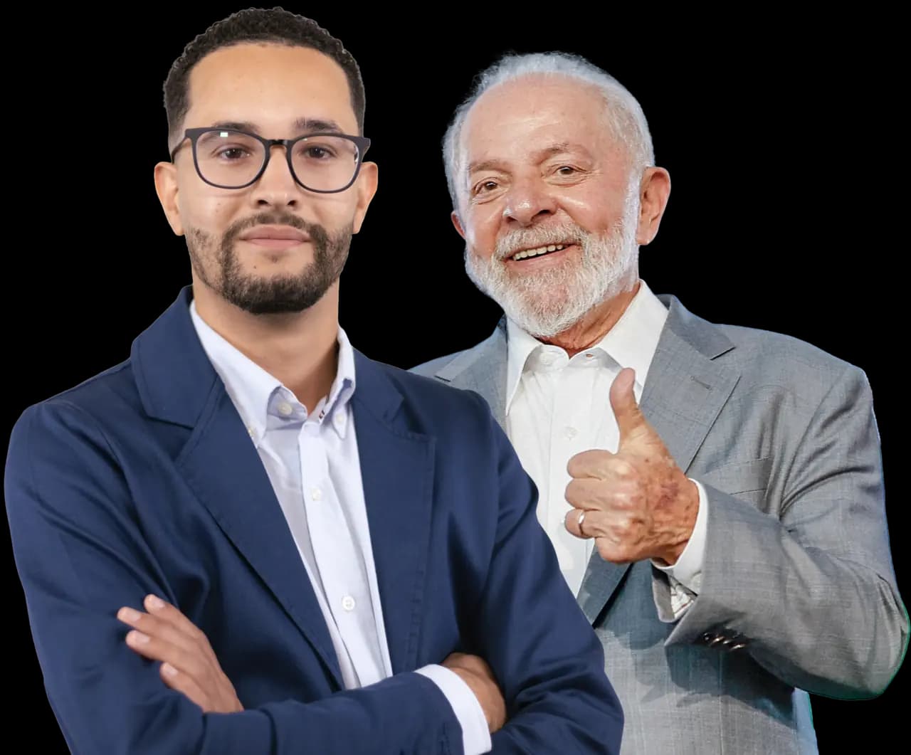 William Vieira com Lula